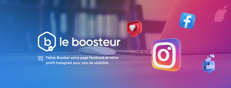 Boostez votre page Facebook ou votre Publication sur Instagram  partir de 10